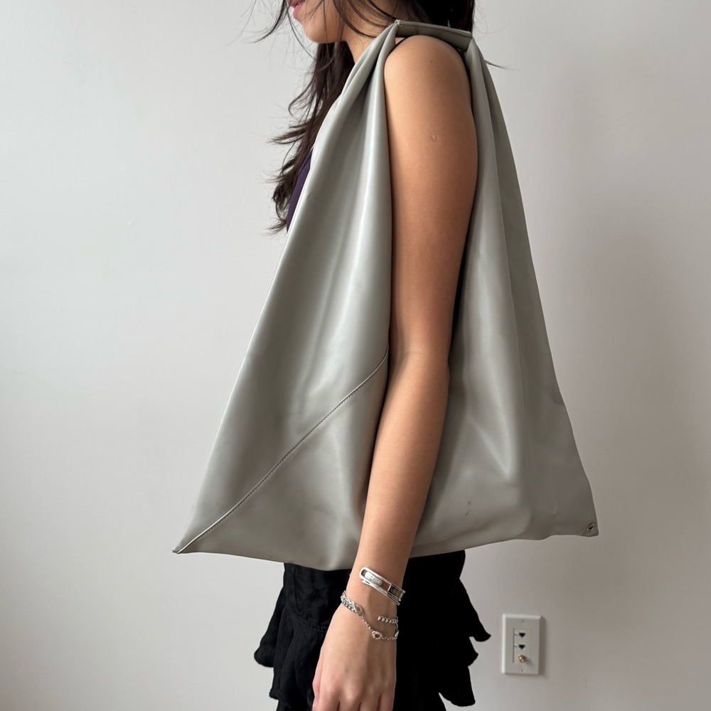 MM6 Maison Martin Margiela Gray Tote Bag